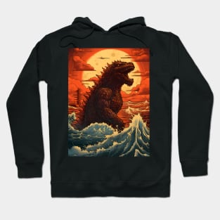 Artistic Godzilla Hoodie